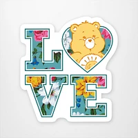 LOVE Care Bear Vinyl Sticker