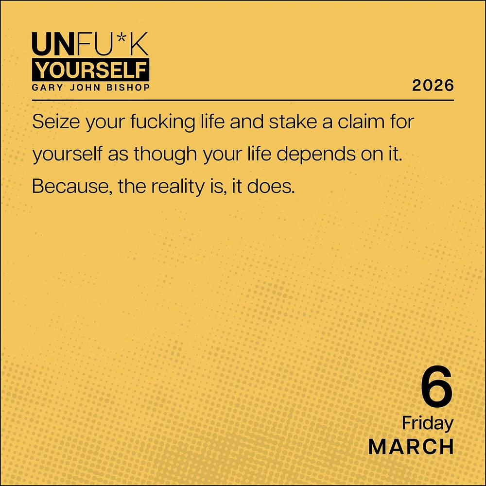 Unfu*K Yourself 2026 Box Calendar