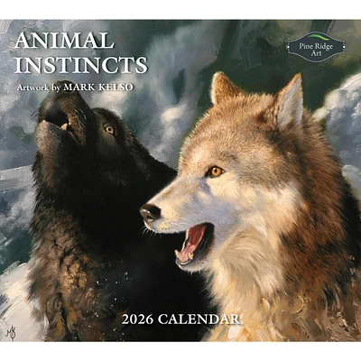 Animal Instincts 2026 Wall Calendar - Online Exclusive