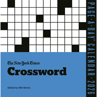 New York Times Daily Crossword 2026 Box Calendar