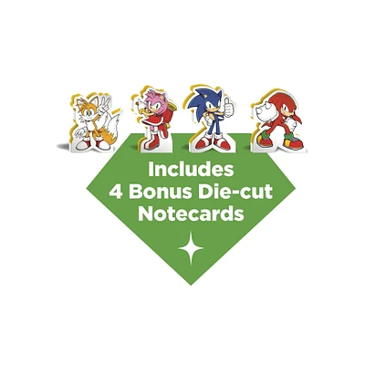 Sonic The Hedgehog 35th Anniversary with Notecards 2026 Deluxe Wall Calendar - Online Exclusive