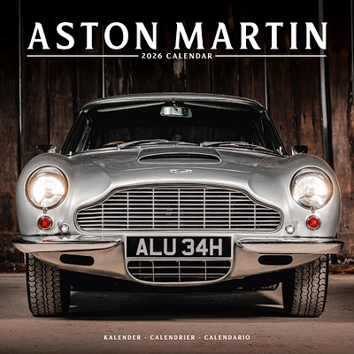Aston Martin 2026 Wall Calendar - Online Exclusive