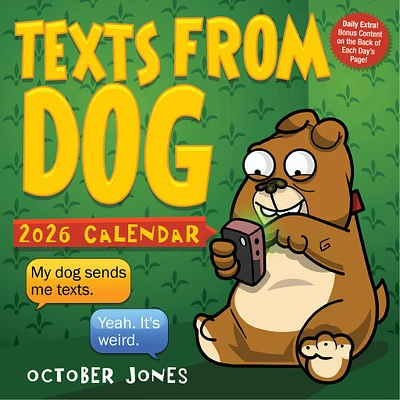 Texts From Dog 2026 Box Calendar