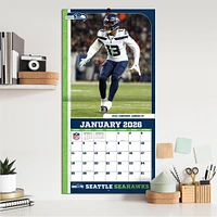 NFL Seattle Seahawks 2026 Wall Calendar