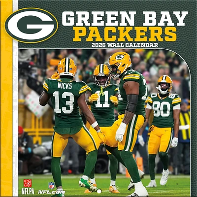 NFL Green Bay Packers 2026 Mini Calendar - Online Exclusive