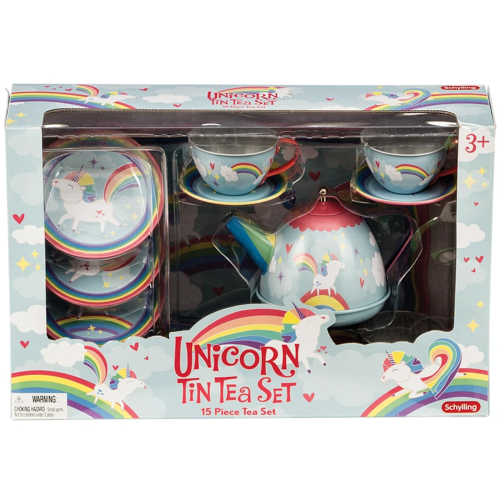 Unicorn Tin Tea Set - FINAL SALE