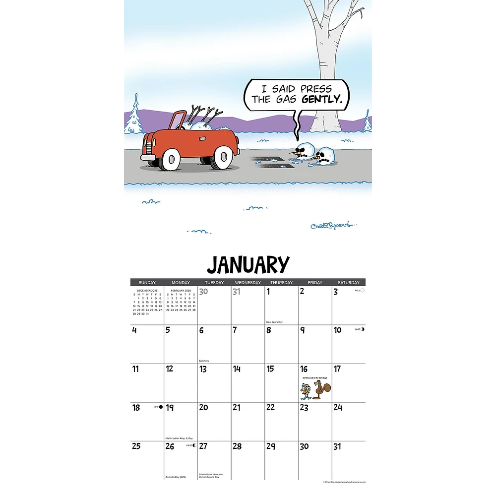 Tundra 2026 Wall Calendar - Online Exclusive