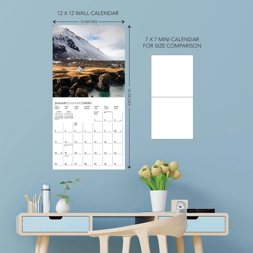 Unforgettable Destinations 2026 Wall Calendar - Online Exclusive