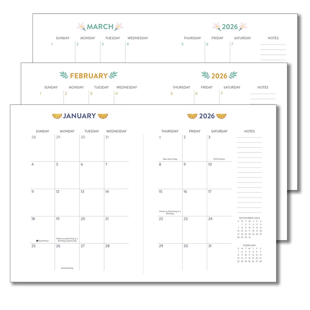 Fruits 2025-2026 Weekly Engagement Calendar