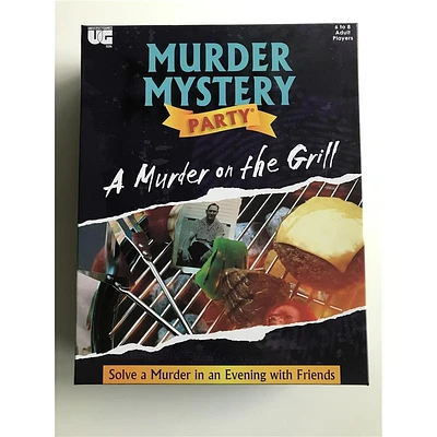 Murder On The Grill Murder Mystery - FINAL SALE