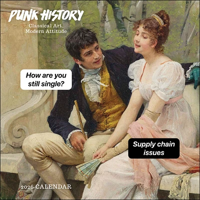 Punk History 2026 Wall Calendar - Online Exclusive