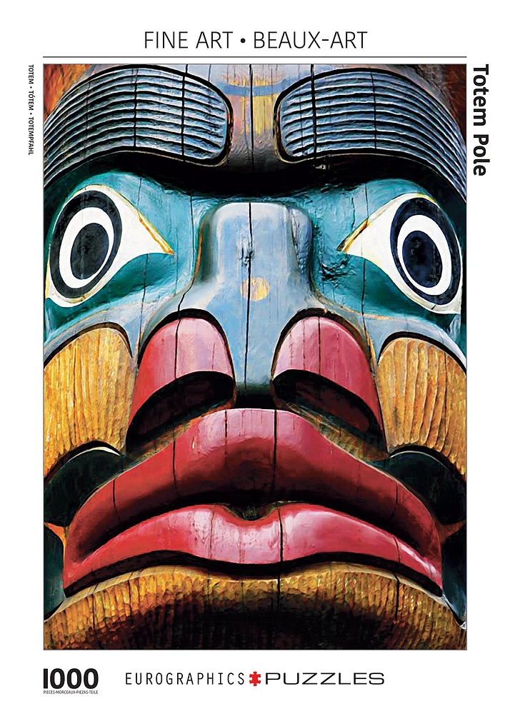 Totem Pole 1000 Piece Puzzle - Online Exclusive