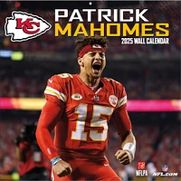 NFL Patrick Mahomes Kansas City Chiefs Wall 2025 Calendar