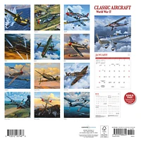 Aircraft Classic Wall Calendar