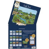 Lang Folk Art 2026 Special Edition Wall Calendar with Print