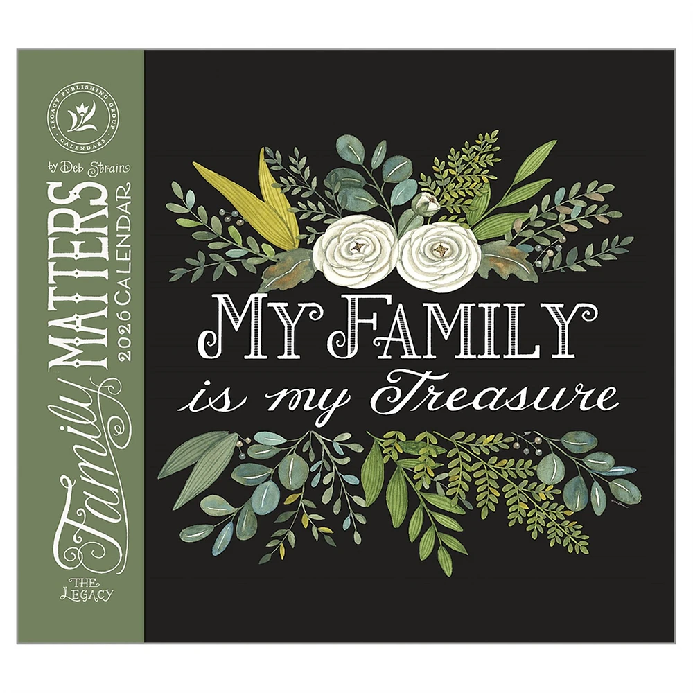 Family Matters 2026 Deluxe Wall Calendar