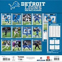 NFL Detroit Lions 2026 Wall Calendar