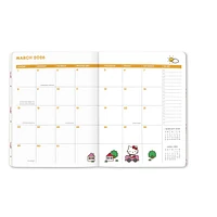 Hello Kitty Playful Pink Just Right 2025-2026 Monthly Planner Calendar - Online Exclusive