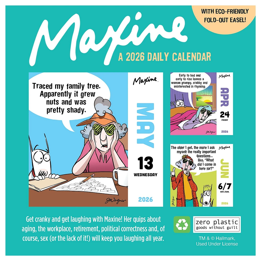 Maxine 2026 Box Calendar