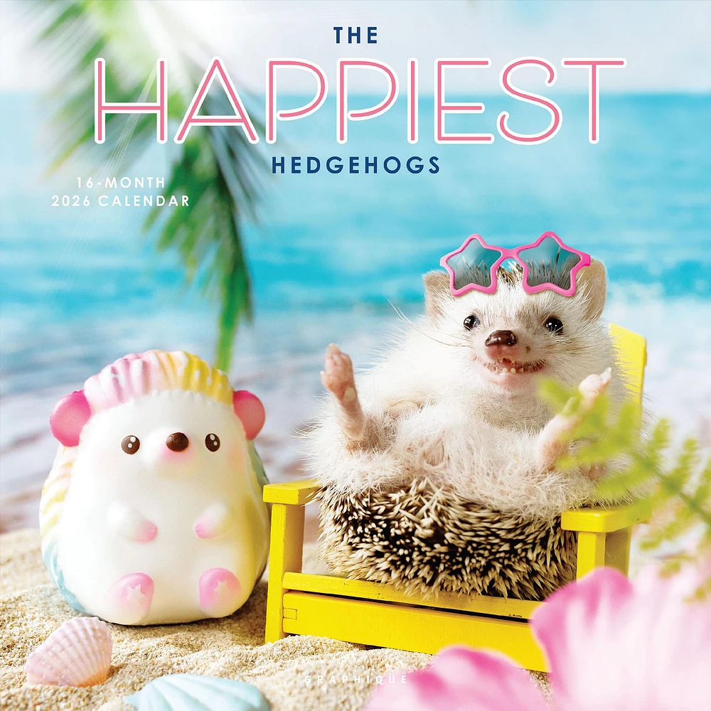 Happiest Hedgehogs 2026 Wall Calendar - Online Exclusive