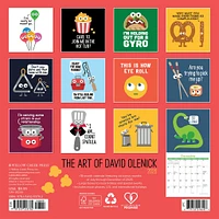 Art Of David Olenick 2026 Mini Calendar - Online Exclusive