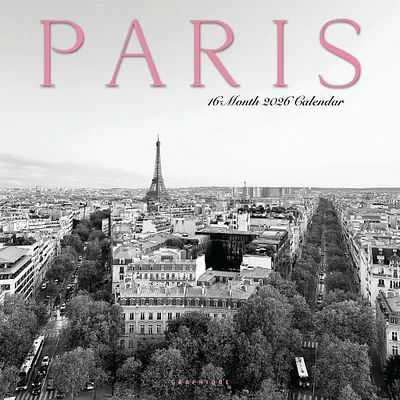 Paris 2026 Wall Calendar - Online Exclusive