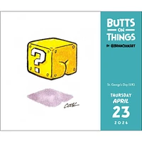 Butts On Things 2026 Box Calendar