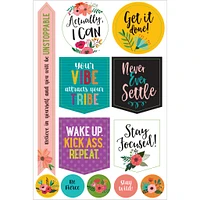 Wake Up Kick Ass Planner Stickers