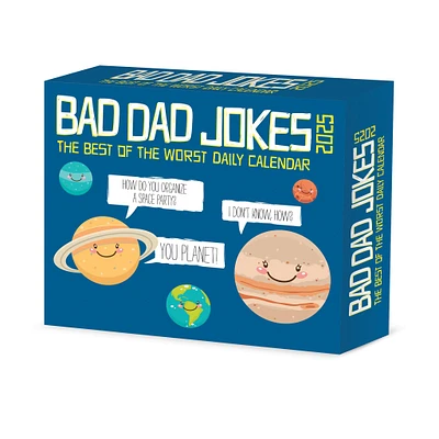 Bad Dad Jokes Box 2025 Calendar