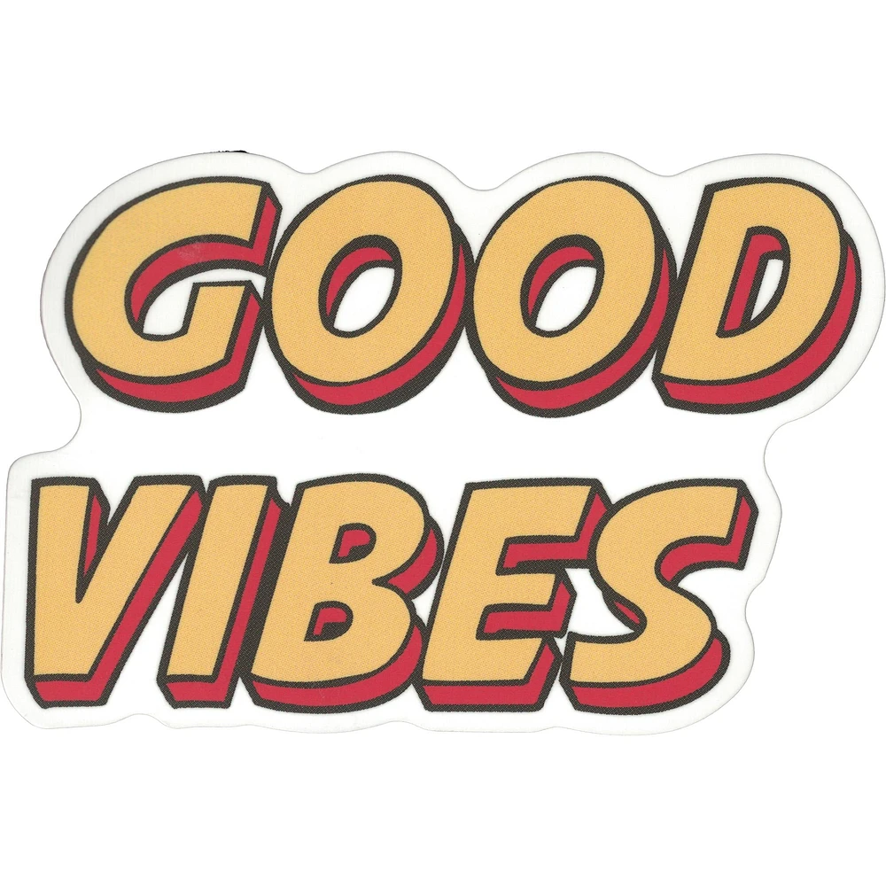 Good Vibes Vinyl Sticker - FINAL SALE