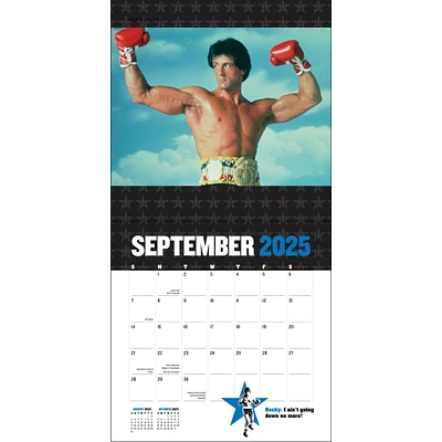 Rocky Wall 2025 Calendar - Online Exclusive