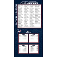 NFL Houston Texans Wall 2025 Calendar - Online Exclusive