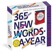 New Words 365 2026 Box Calendar