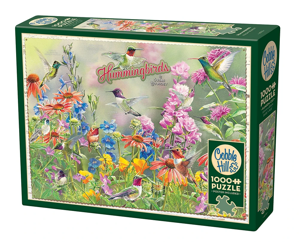 Hummingbirds 1000 Piece Puzzle