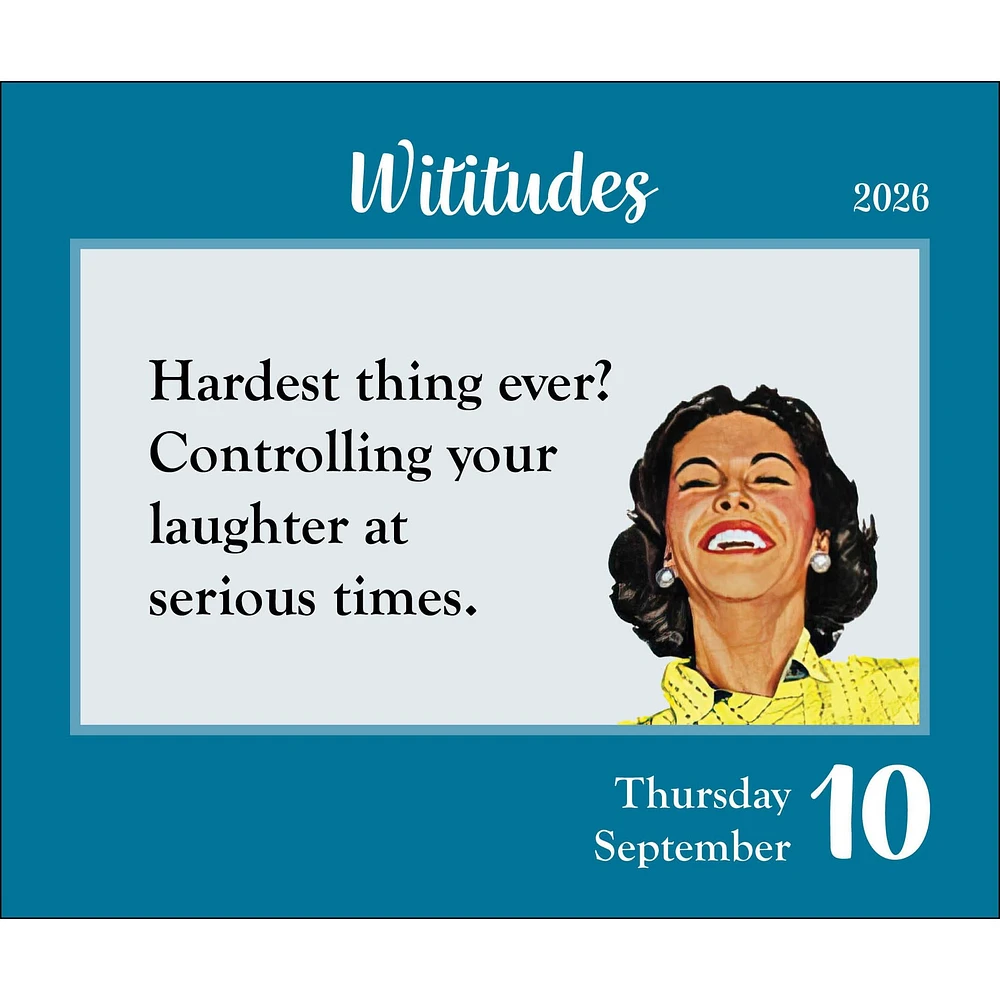 Wititudes 2026 Box Calendar
