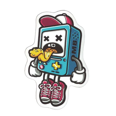 Street Gameboy Vinyl Sticker - FINAL SALE