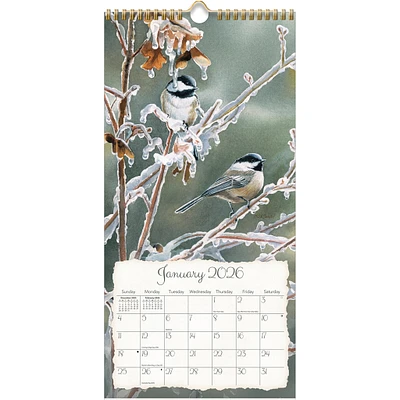 Songbirds 2026 Slim Calendar