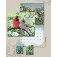 Songbirds 2026 Deluxe Special Edition Wall Calendar with Cards