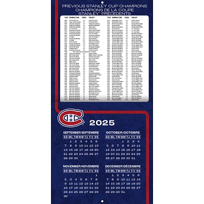 NHL Montreal Canadiens 2026 Mini Calendar