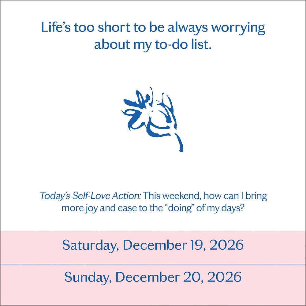 Year Of Self Love 2026 Box Calendar - Online Exclusive