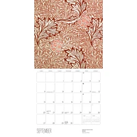 William Morris Arts Crafts Designs 2026 Wall Calendar
