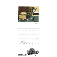 B Kliban Cat 2026 Special Edition Wall Calendar with Print