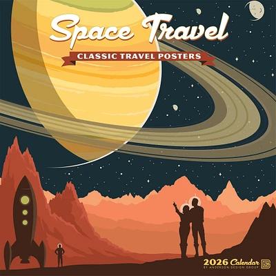 Space Travel Art 2026 Wall Calendar - Online Exclusive