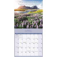 Tranquillity Multilingual Wall  2026 Calendar