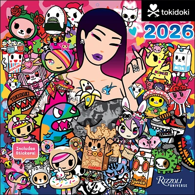 Tokidoki Wall  2026 Calendar
