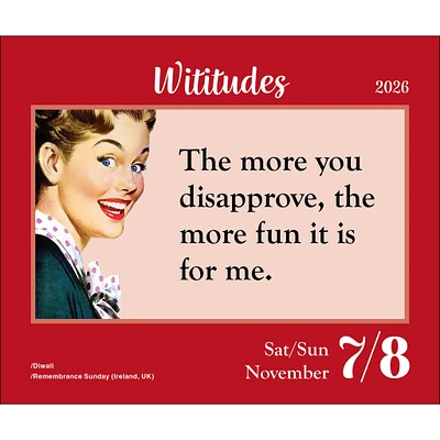 Wititudes 2026 Box Calendar