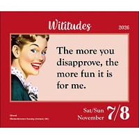 Wititudes 2026 Box Calendar