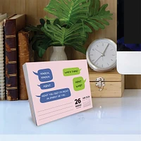 Knock Knock Daily Joke 2026 Box Calendar