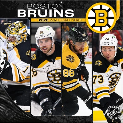 NHL Boston Bruins 2026 Mini Calendar