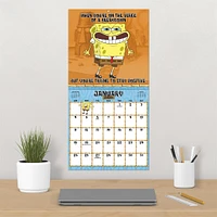Spongebob Squarepants 2026 Wall Calendar